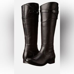 Frye Molly Button Tall Black  Boot Size 7